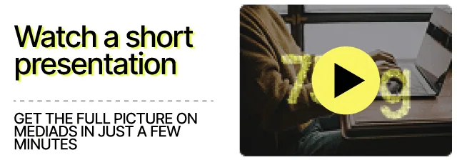 Watch a short Mediads presentation